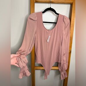 Banana Republic Mauve Bodysuit